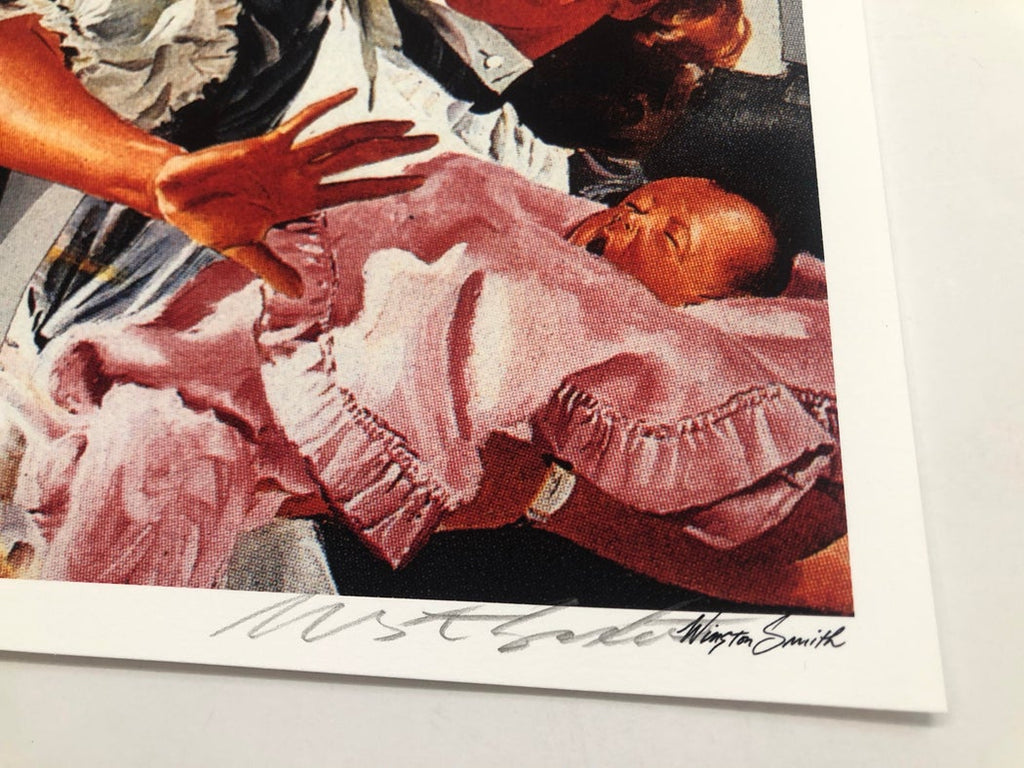 Winston Smith "Welcome To The World" Print (1990)