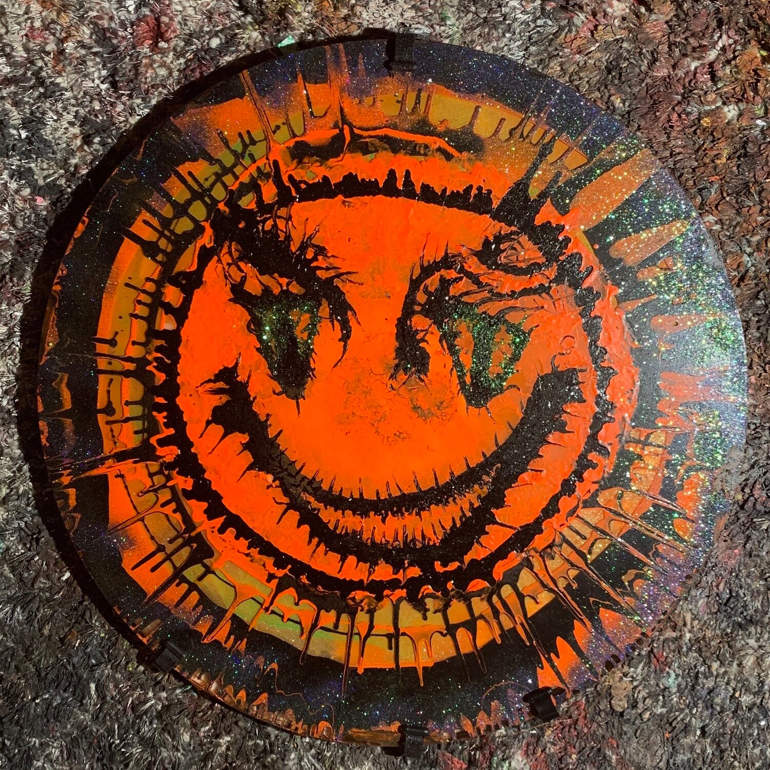 Monkey "Circle Face Black" (2021)