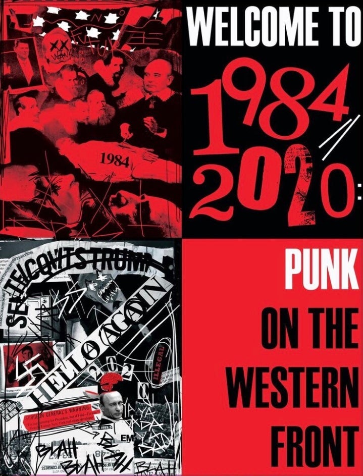 Welcome to 1984//2020: Punk on the Western Front" Art Show Catalog / Zine