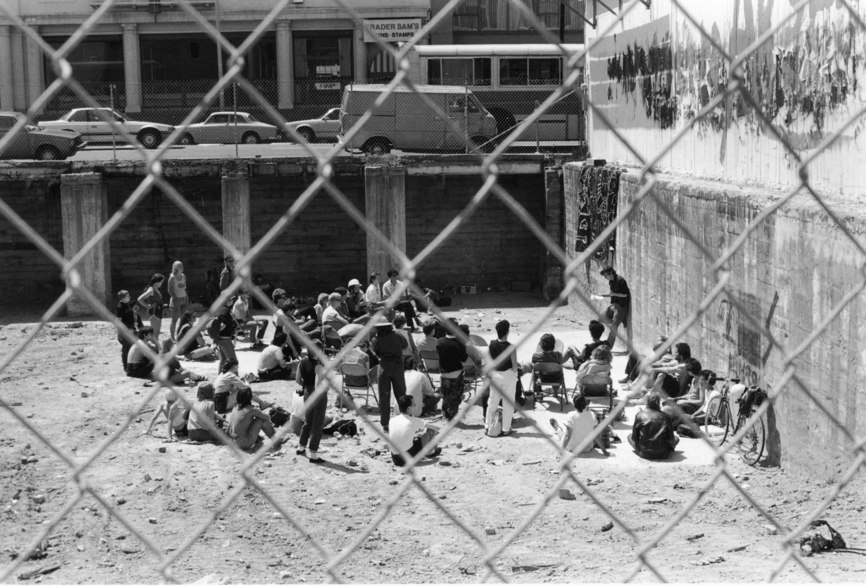 Jeanne Hansen "Poetry in the Pit" Silver Gelatin / Photo Print (1984)