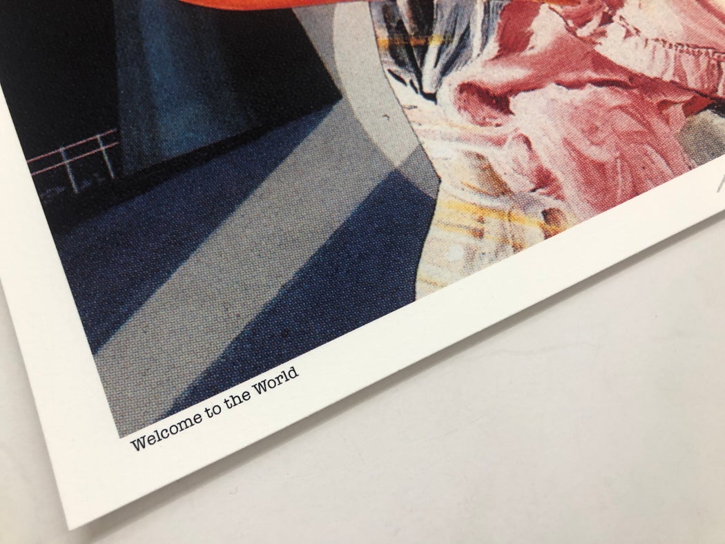 Winston Smith "Welcome To The World" Print (1990)