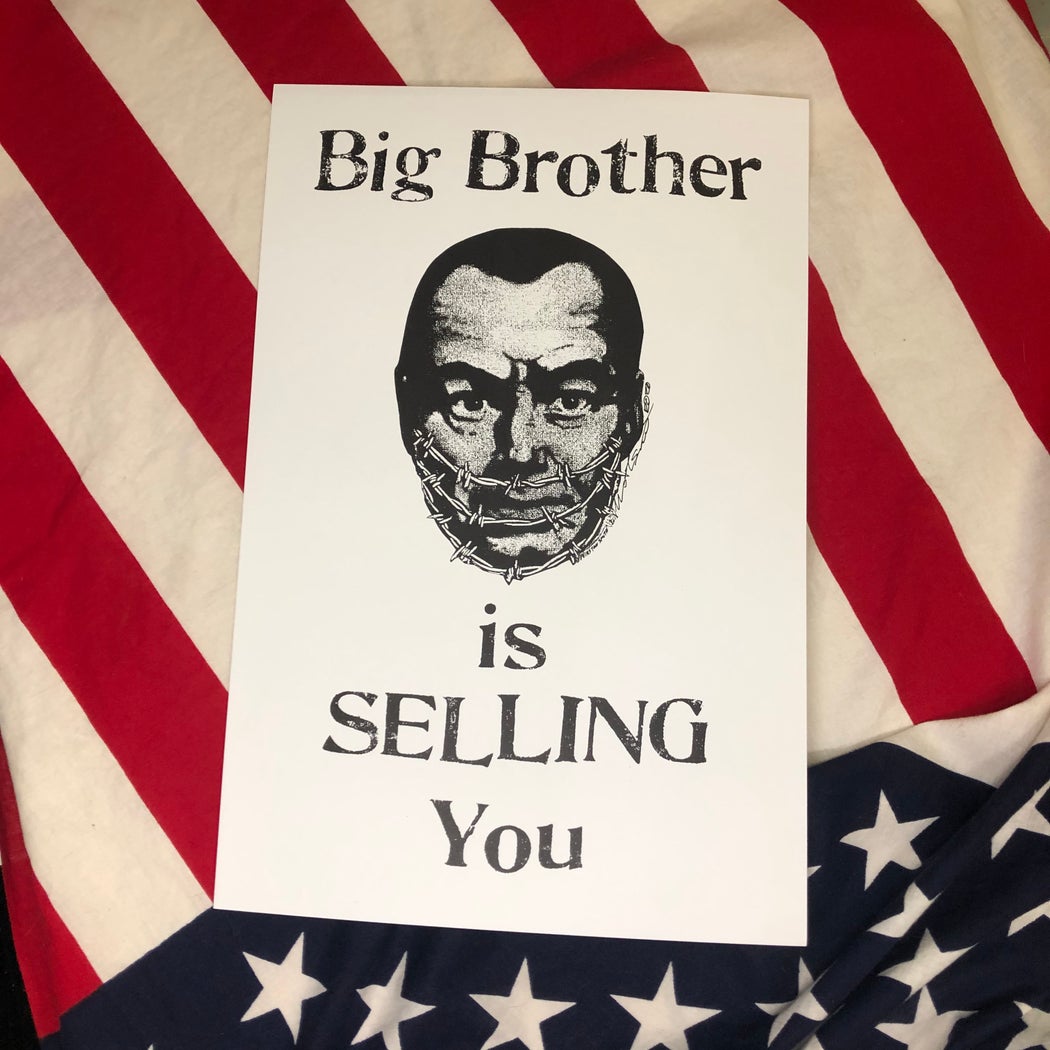 Winston Smith “Big Brother is Selling You” Poster