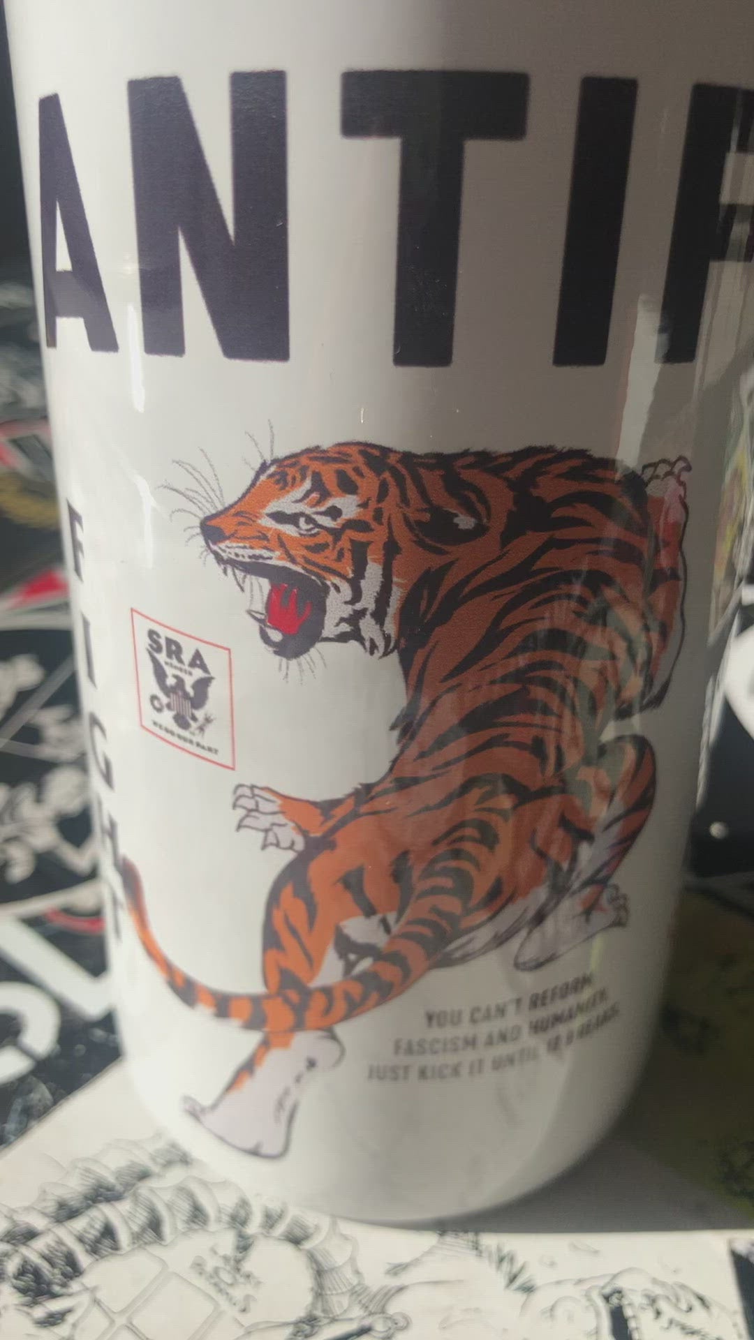 Stealworks "Fight Back" Water Bottle