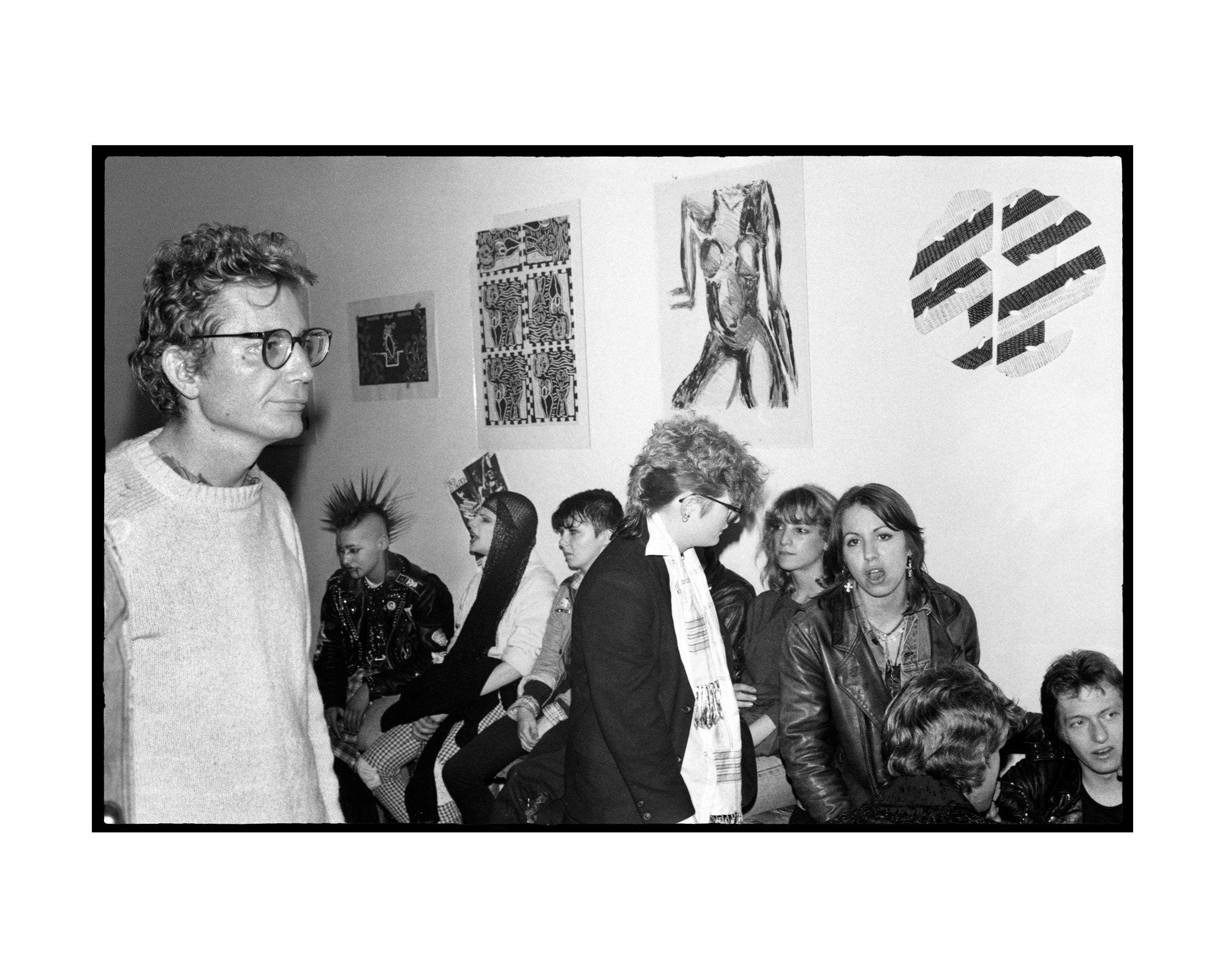 Jeanne Hansen "Art Show: The Offensive" Print (1983)