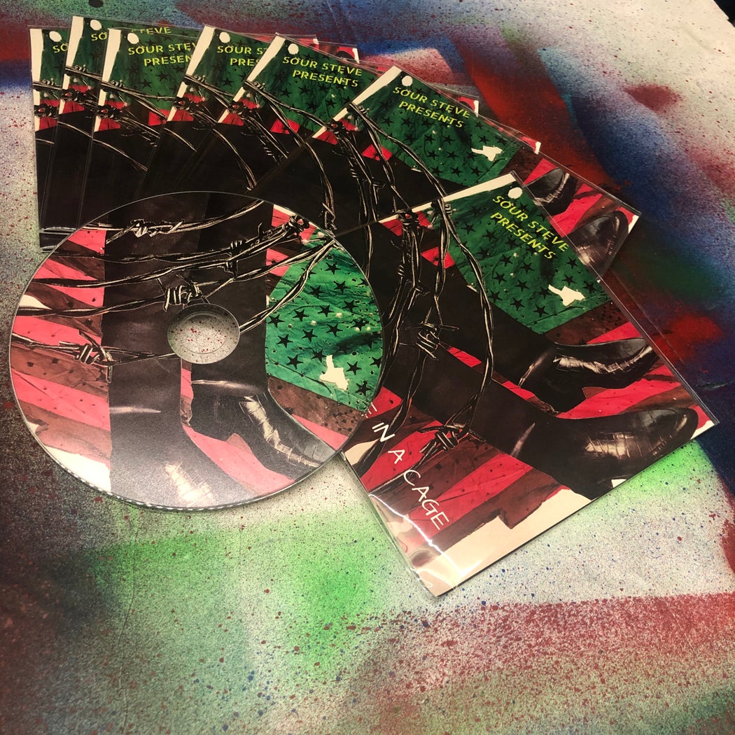 Sour Steve "Life In A Cage" CD (2020)