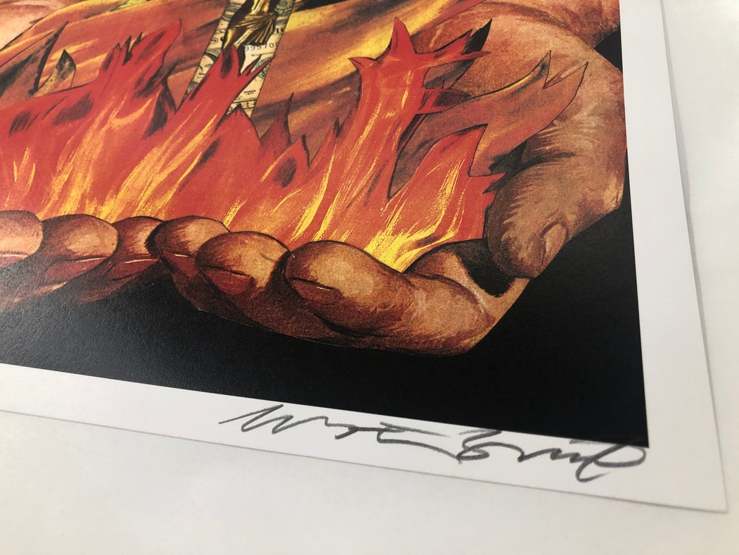 Winston Smith "My Old Flame" Print