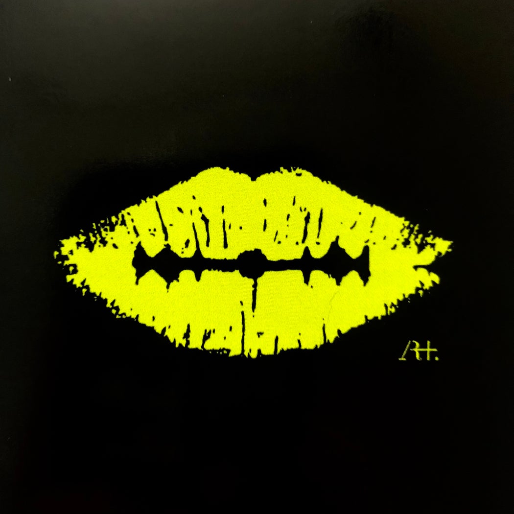 Beto Janz "Kiss" Green Stickers