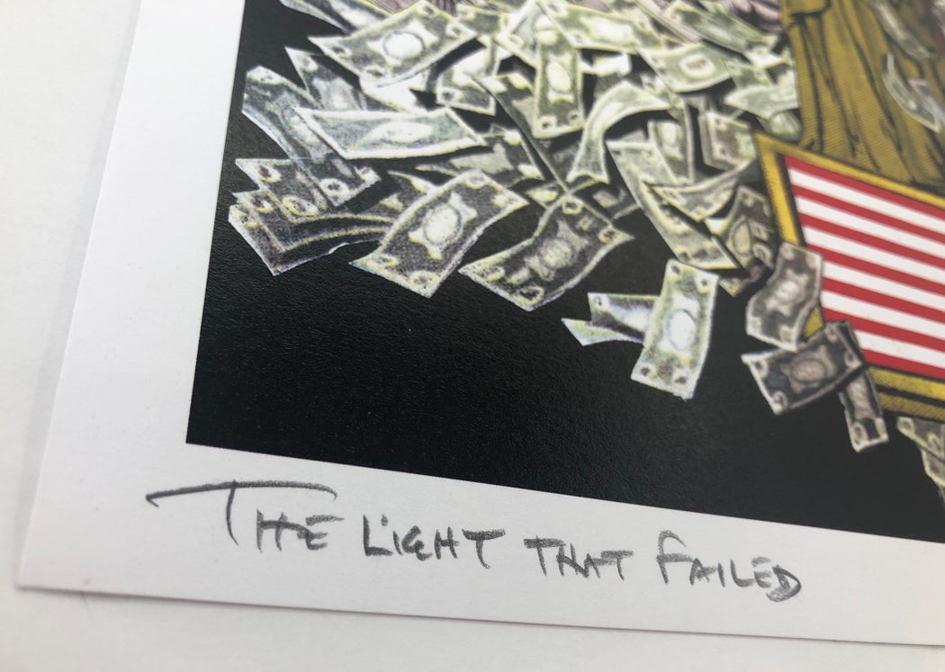 Winston Smith "The Light That Failed" Print (2020)
