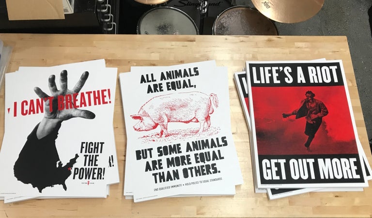 Stealworks "Breathless" Benefit Art Print (2020)