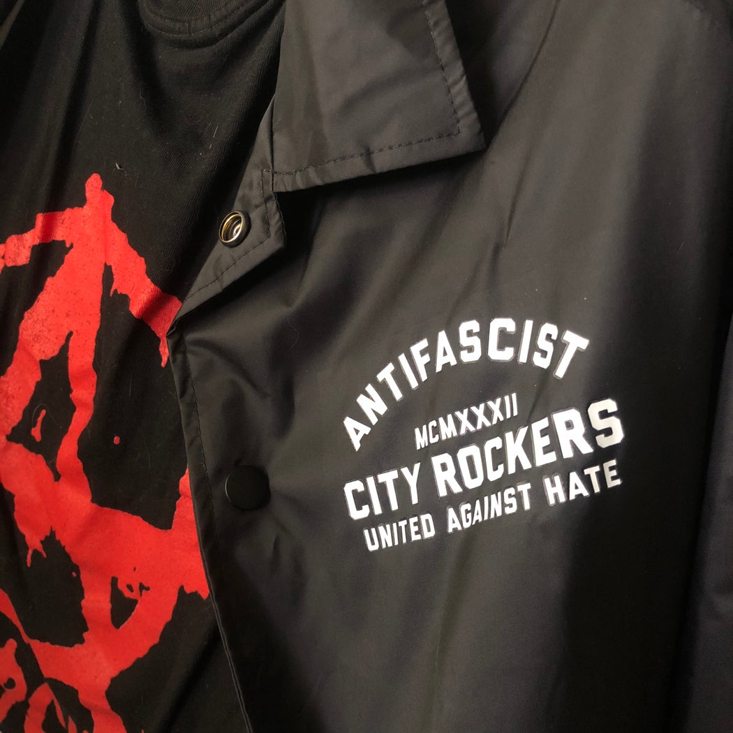Stealworks "Antifa City Rockers " Coach Jacket