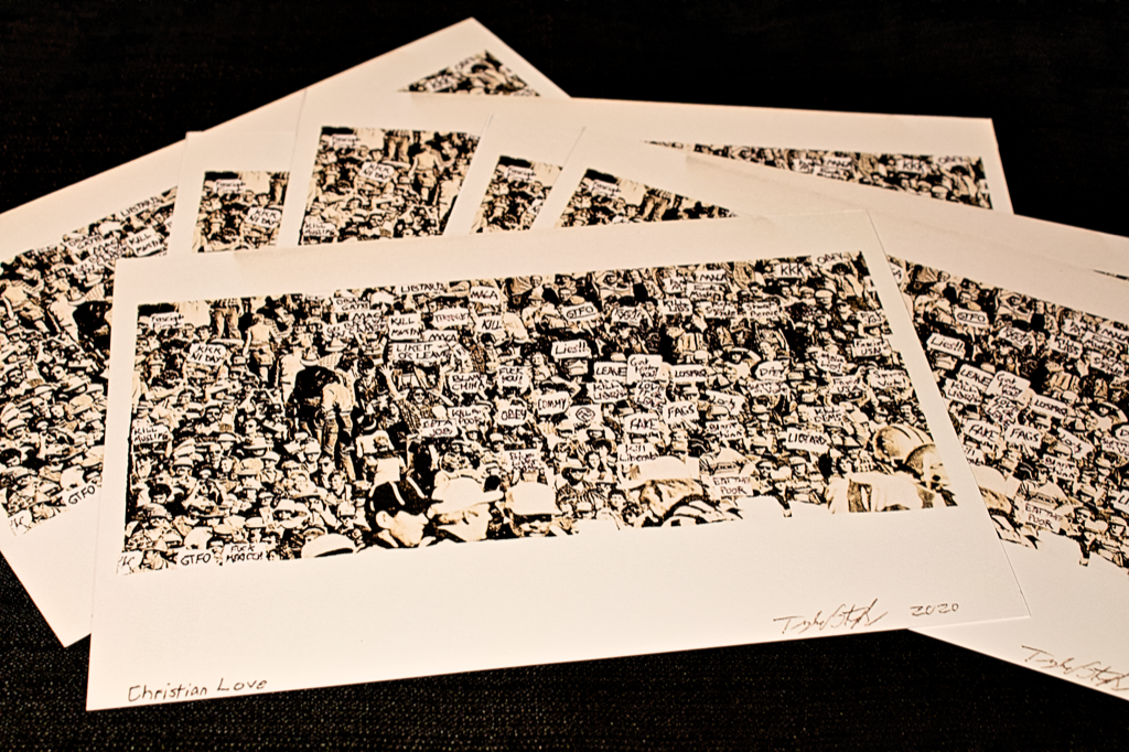 Sour Steve "Christian Love" Print (2020)