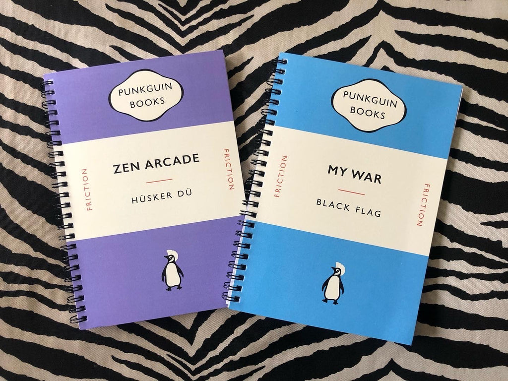 Stealworks "Punkguin Books" Notebook Series