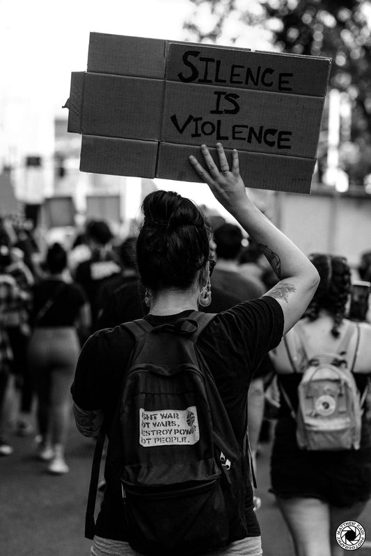Matthew Kadi "Silence is Violence" Photo Print (2020)