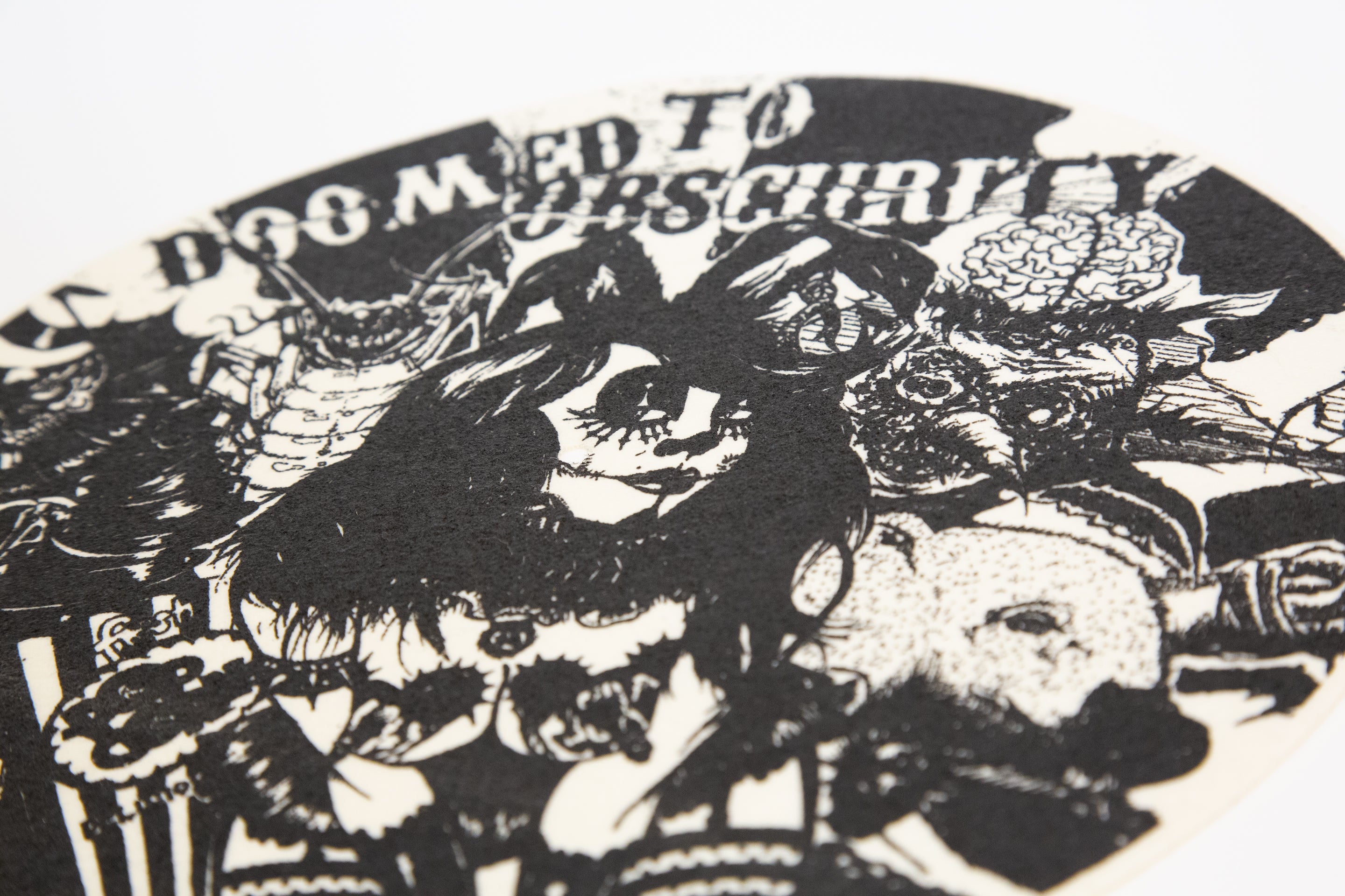 Doomed to Obscurity "One More War b/w Pipe Bomb" 7" + Art Package