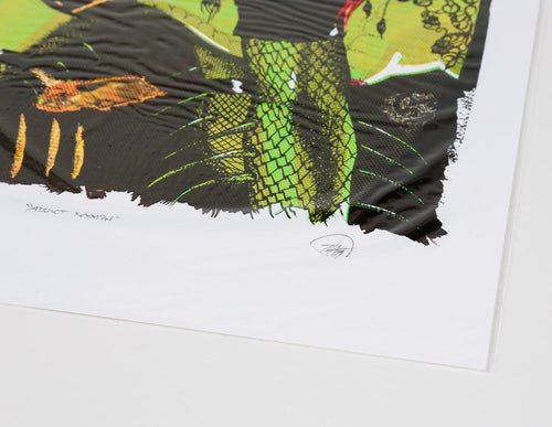 Dave Glass "Addict Named Nymph" Silkscreen Print