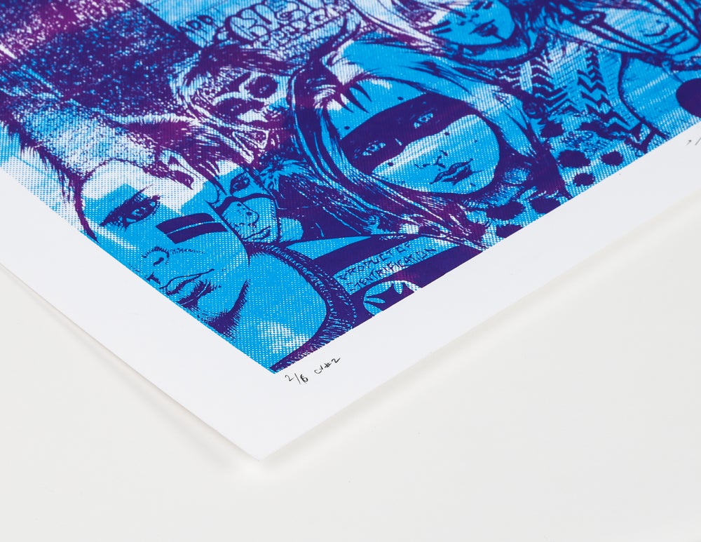 Dave Glass "Tribe 2" Silkscreen Print