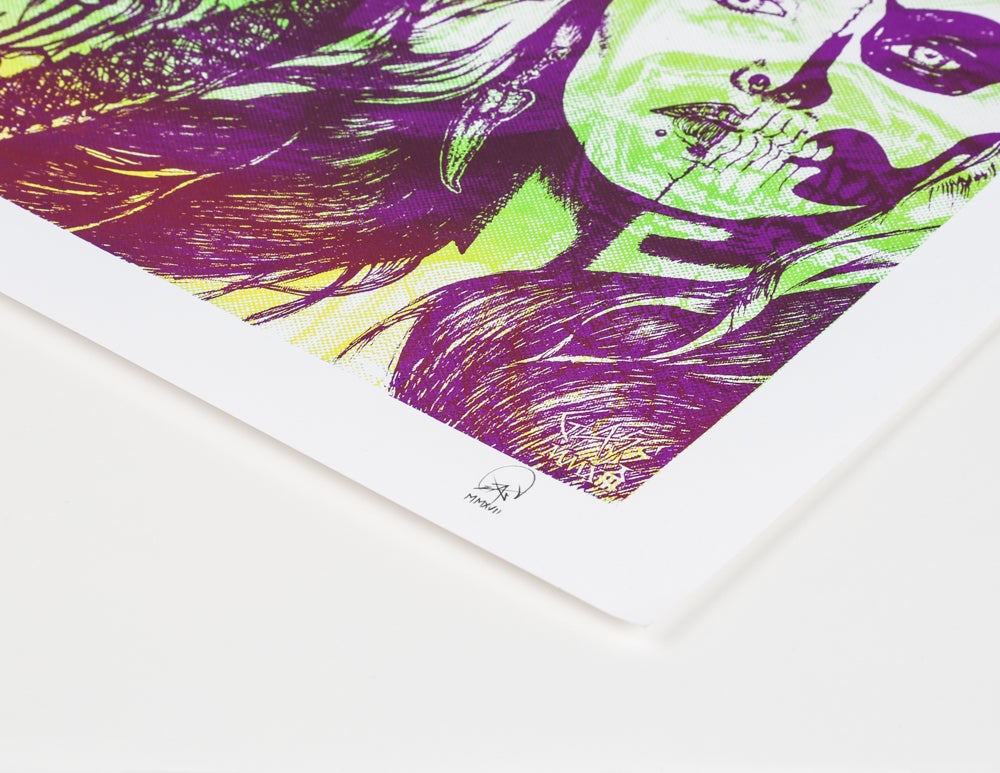 Dave Glass "Tribe 3" Silkscreen Print