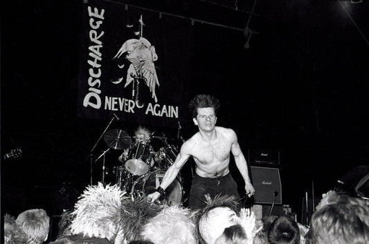 Steve Rapport "Cal Morris of Discharge #2" (1982)