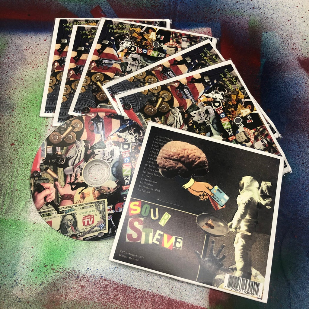 Sour Steve "Age of Disconnection" CD (2019)