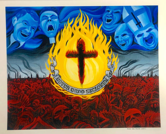 Phil Geck "Fire The Faith" Print (2007)