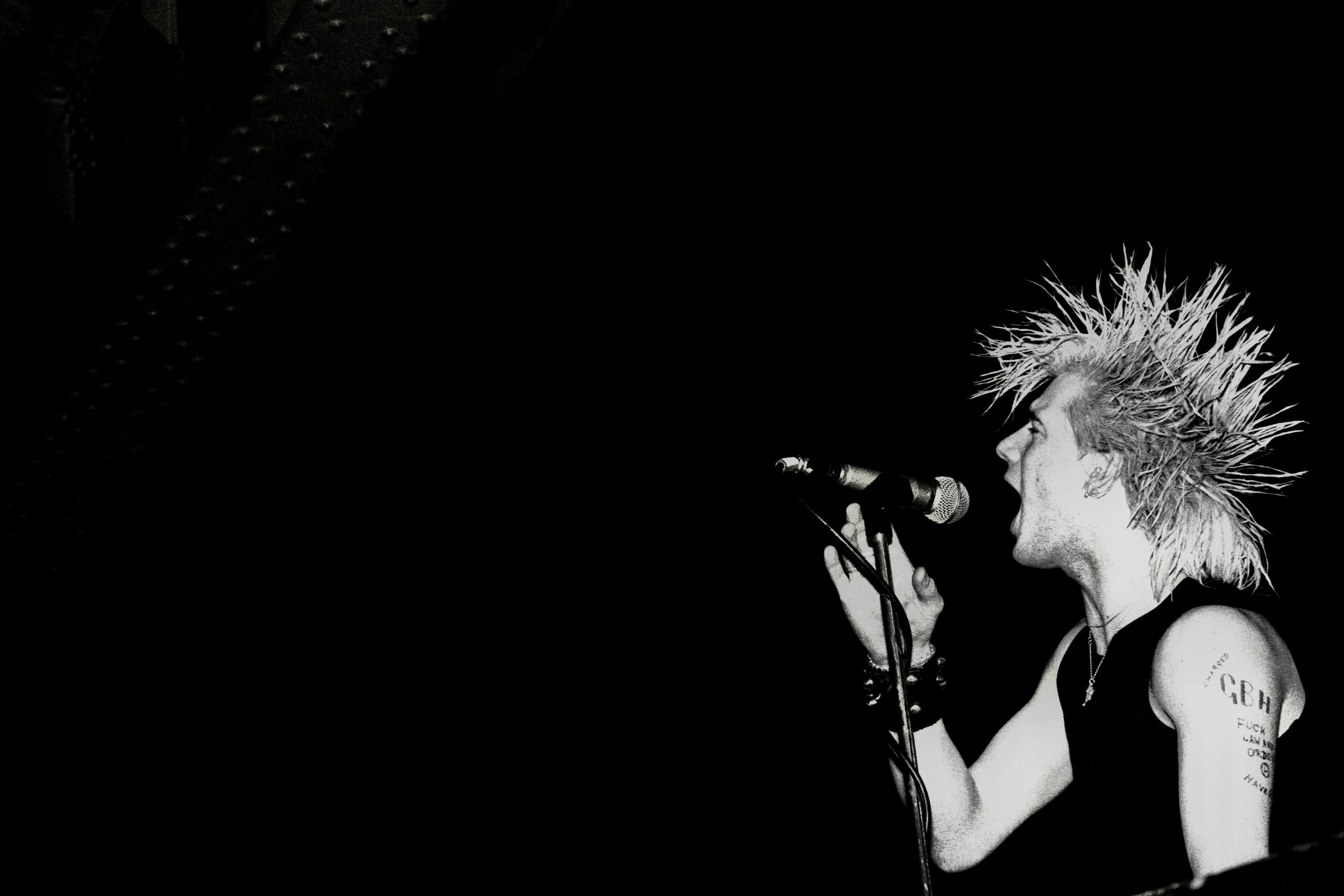 Steve Rapport "Colin Abrahall of GBH #7" (1981)