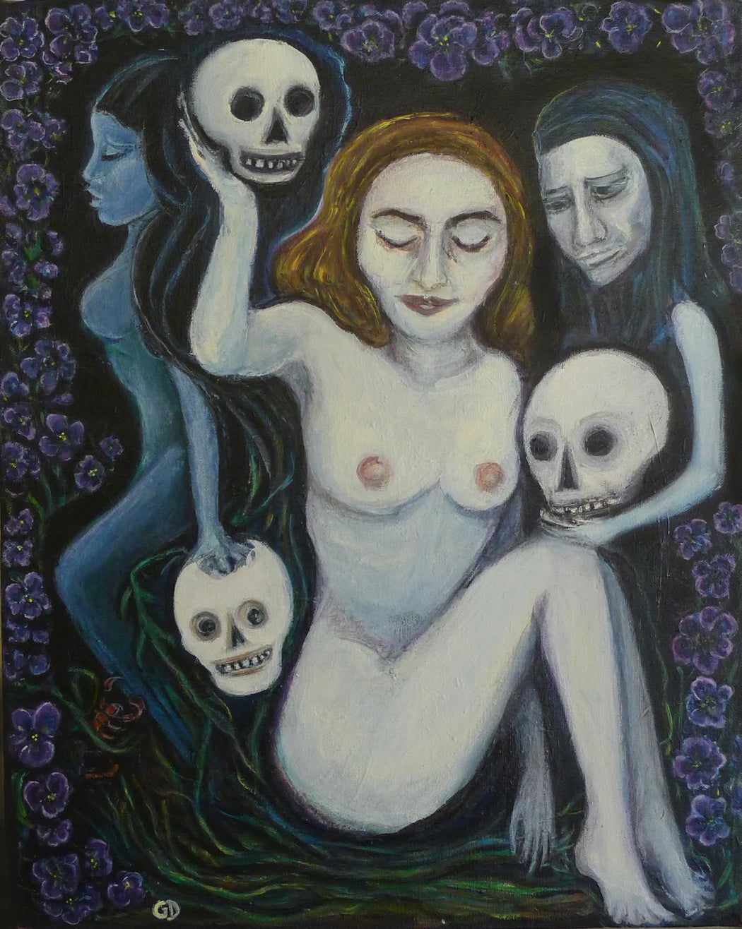 Gitane DeMone "Sisters of the Underworld" Art Print