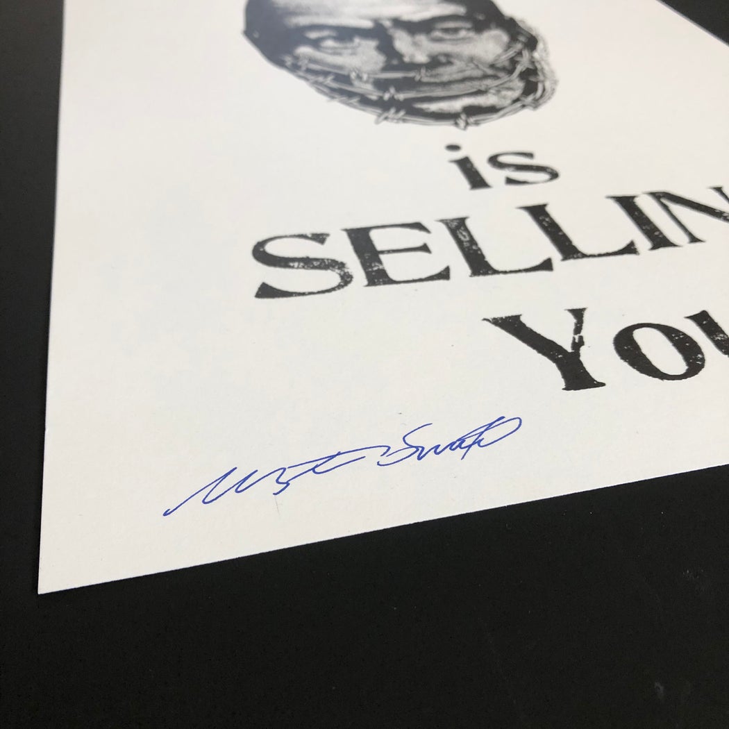 Winston Smith “Big Brother is Selling You” Poster