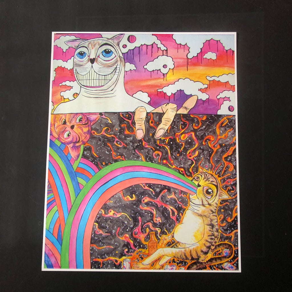 Jason Ruggles "Cat Trip" Print