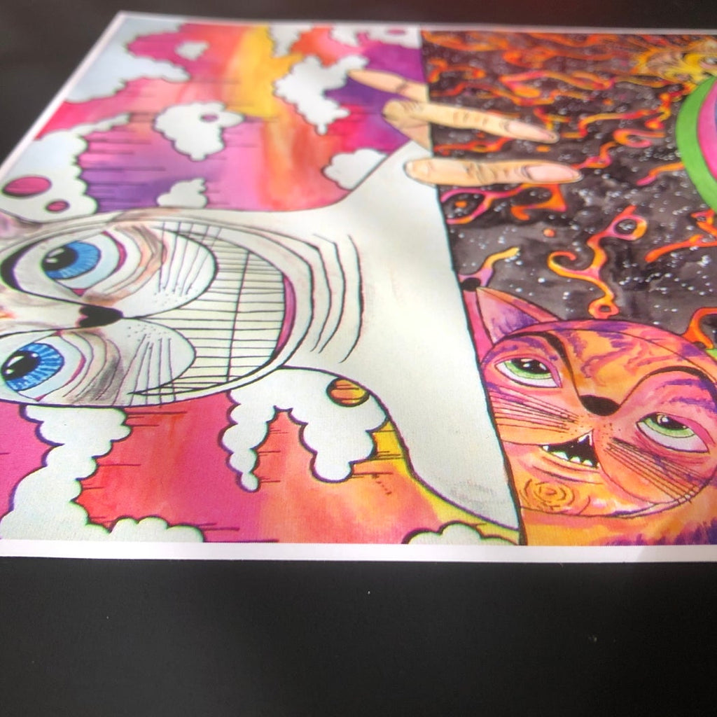 Jason Ruggles "Cat Trip" Print