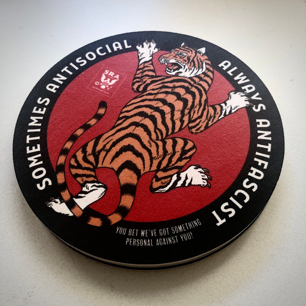 Stealworks "Climbing Tiger" Coaster