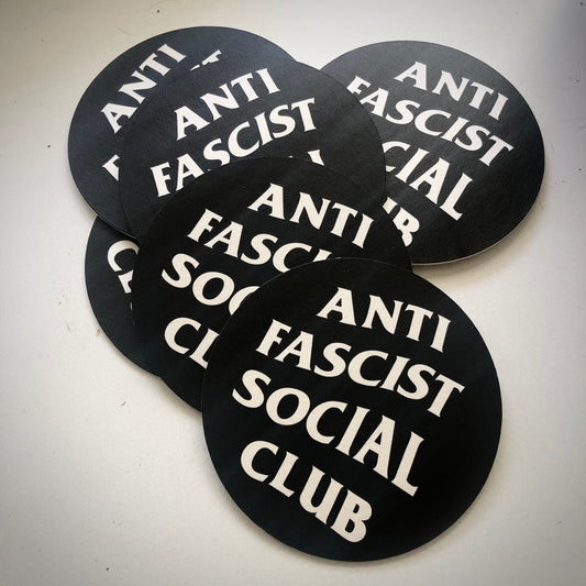 Stealworks "Antifascist Social Club" Coaster