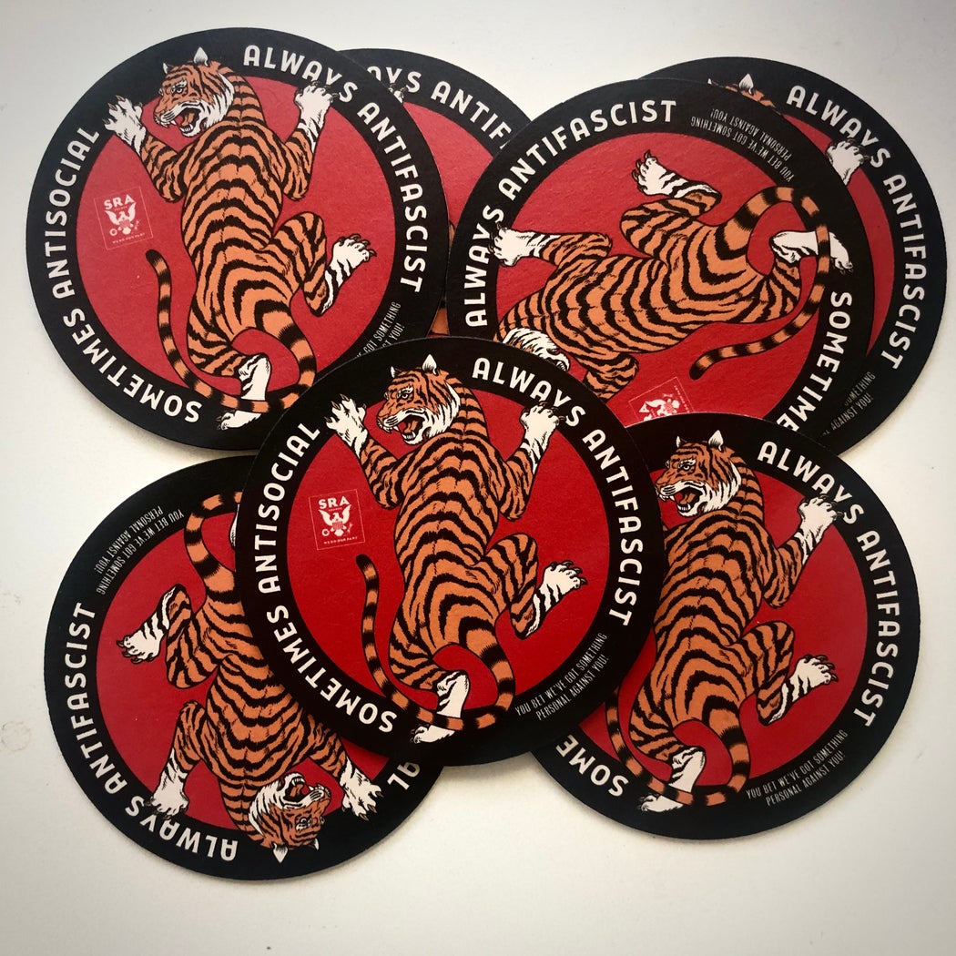 Stealworks "Climbing Tiger" Coaster