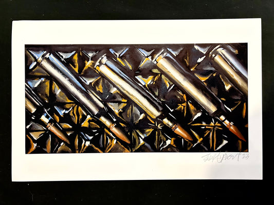 Jake Hout "Bullets" Art Print
