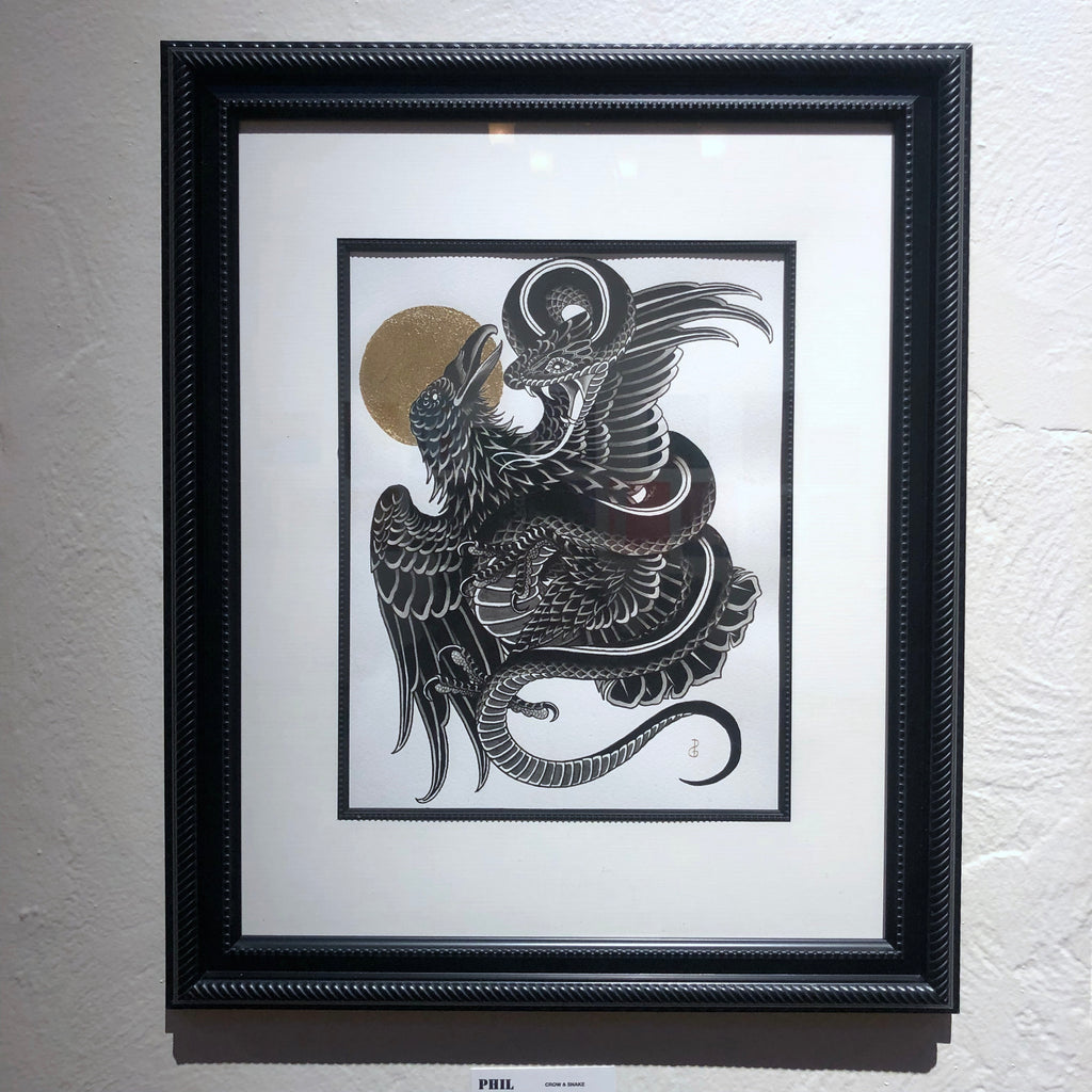Phil Geck "Crow and Snake" (2021)