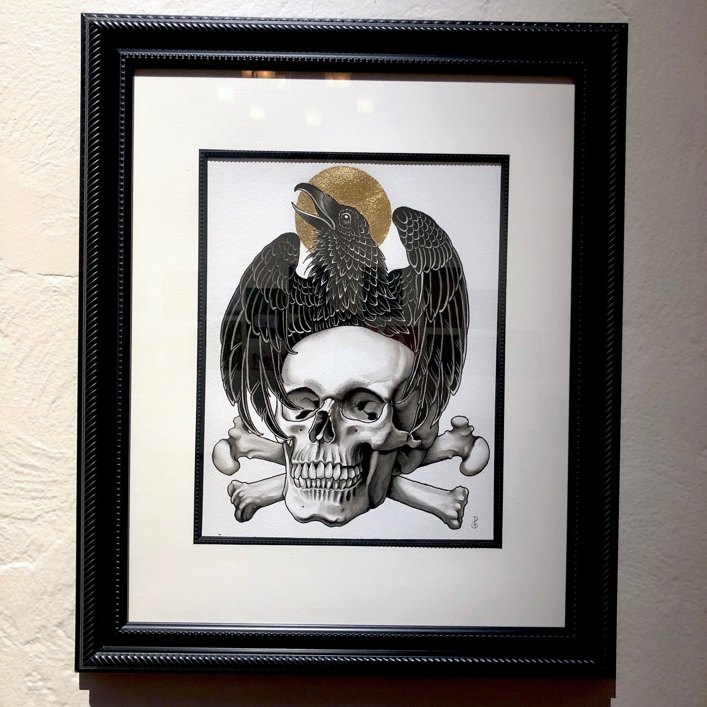 Phil Geck "Crow and Skull" (2021)