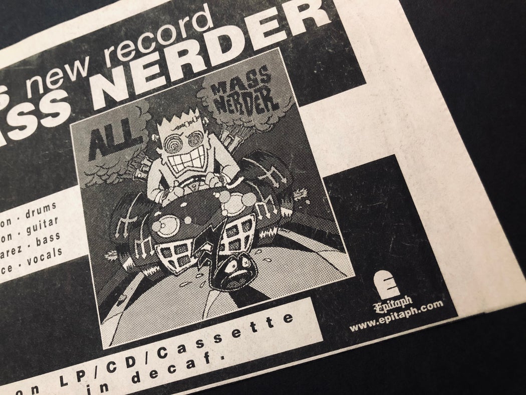 ALL "Mass Nerder" Vintage Advert