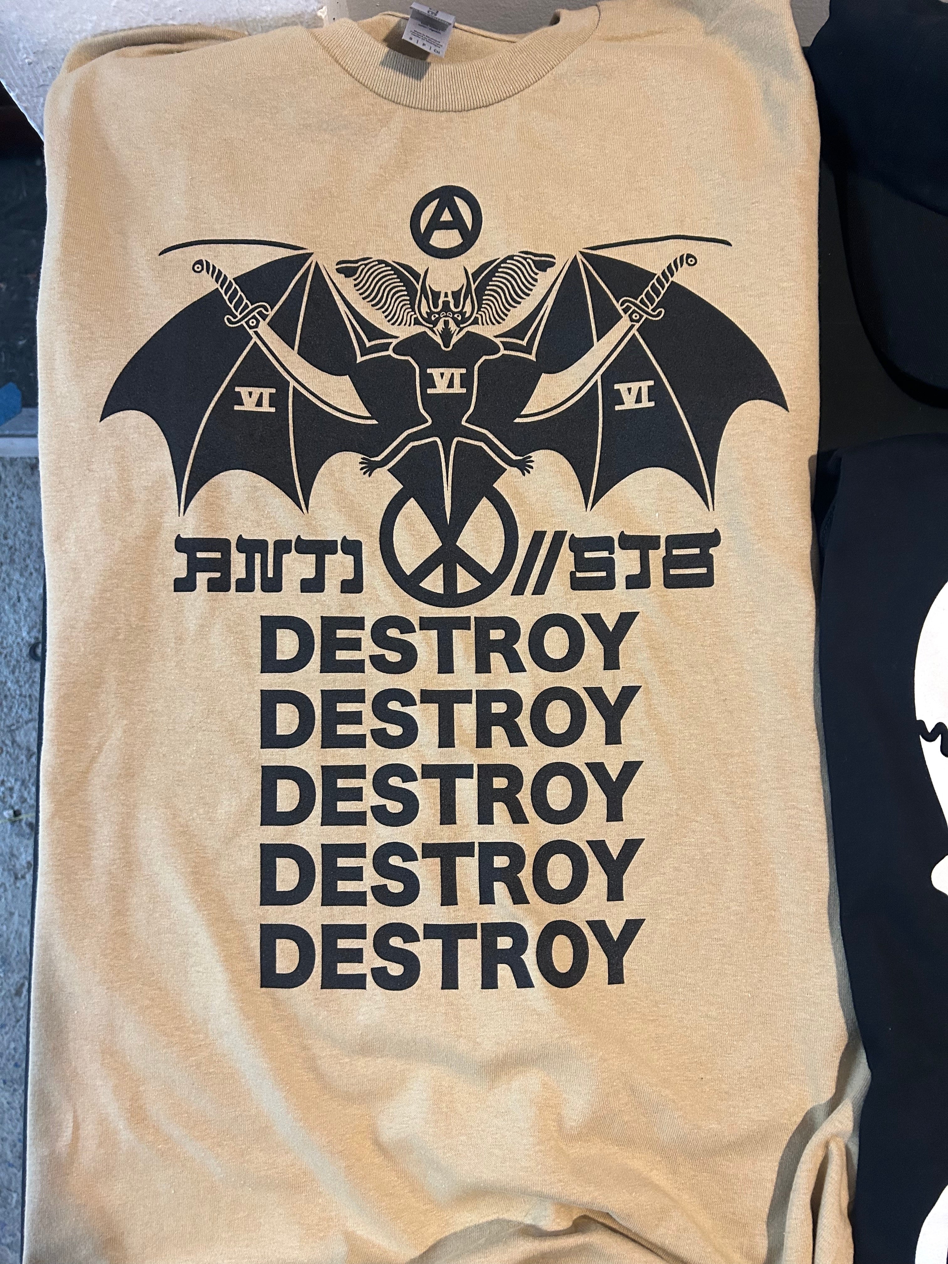 Death/Traitors "Destroy: Bat" T-shirt