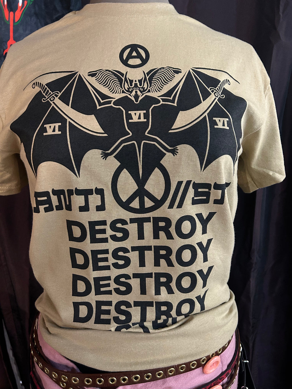 Death/Traitors "Destroy: Bat" T-shirt
