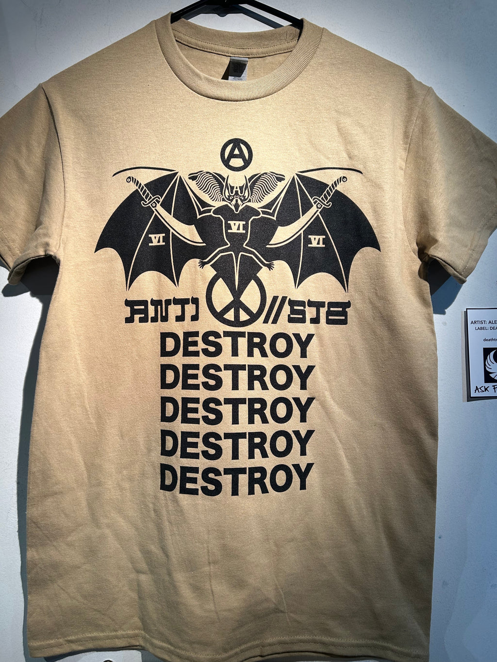 Death/Traitors "Destroy: Bat" T-shirt