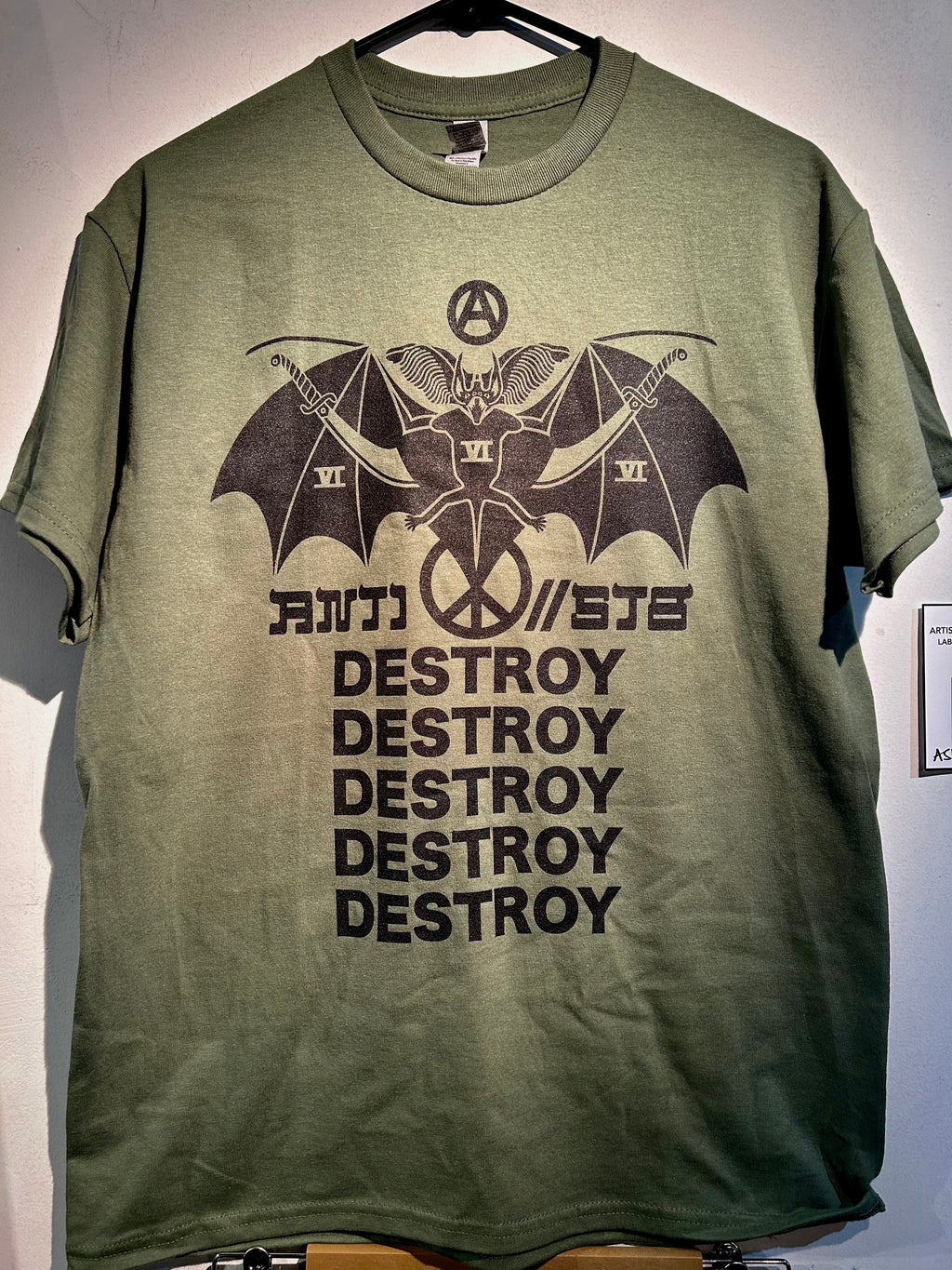 Death/Traitors "Destroy: Bat" T-shirt