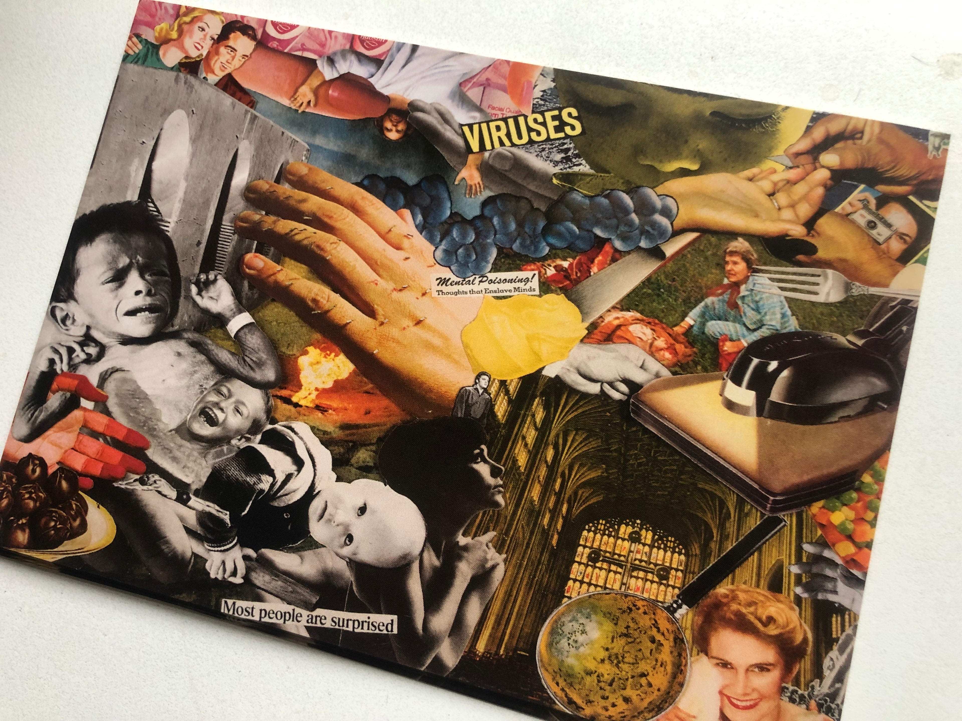 DNGRCT "Communicable" Postcard