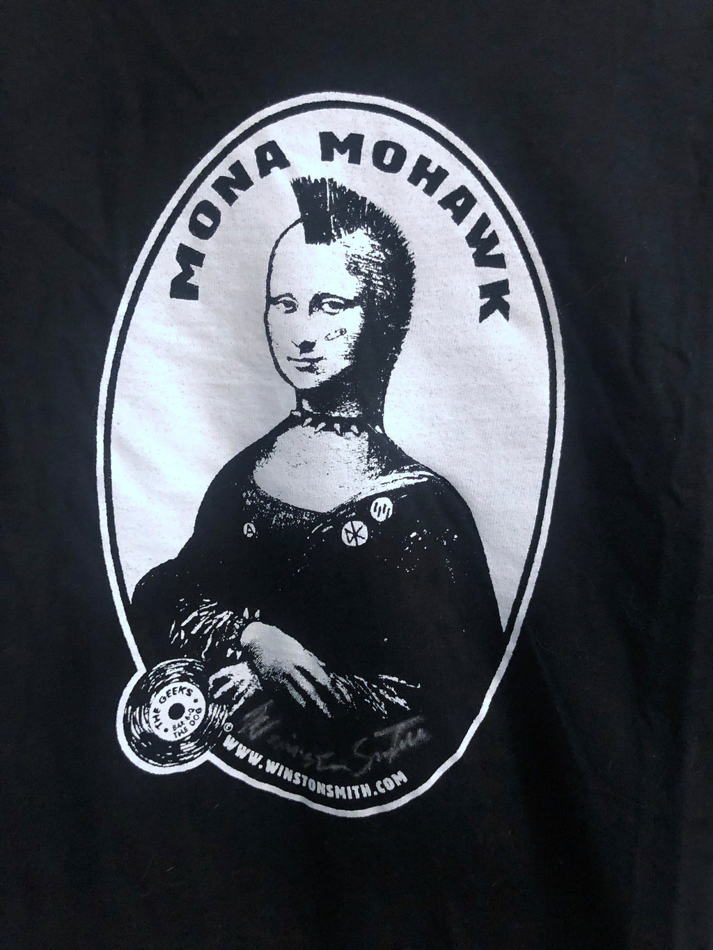 Winston Smith "Mona Mohawk" Vintage T-shirt