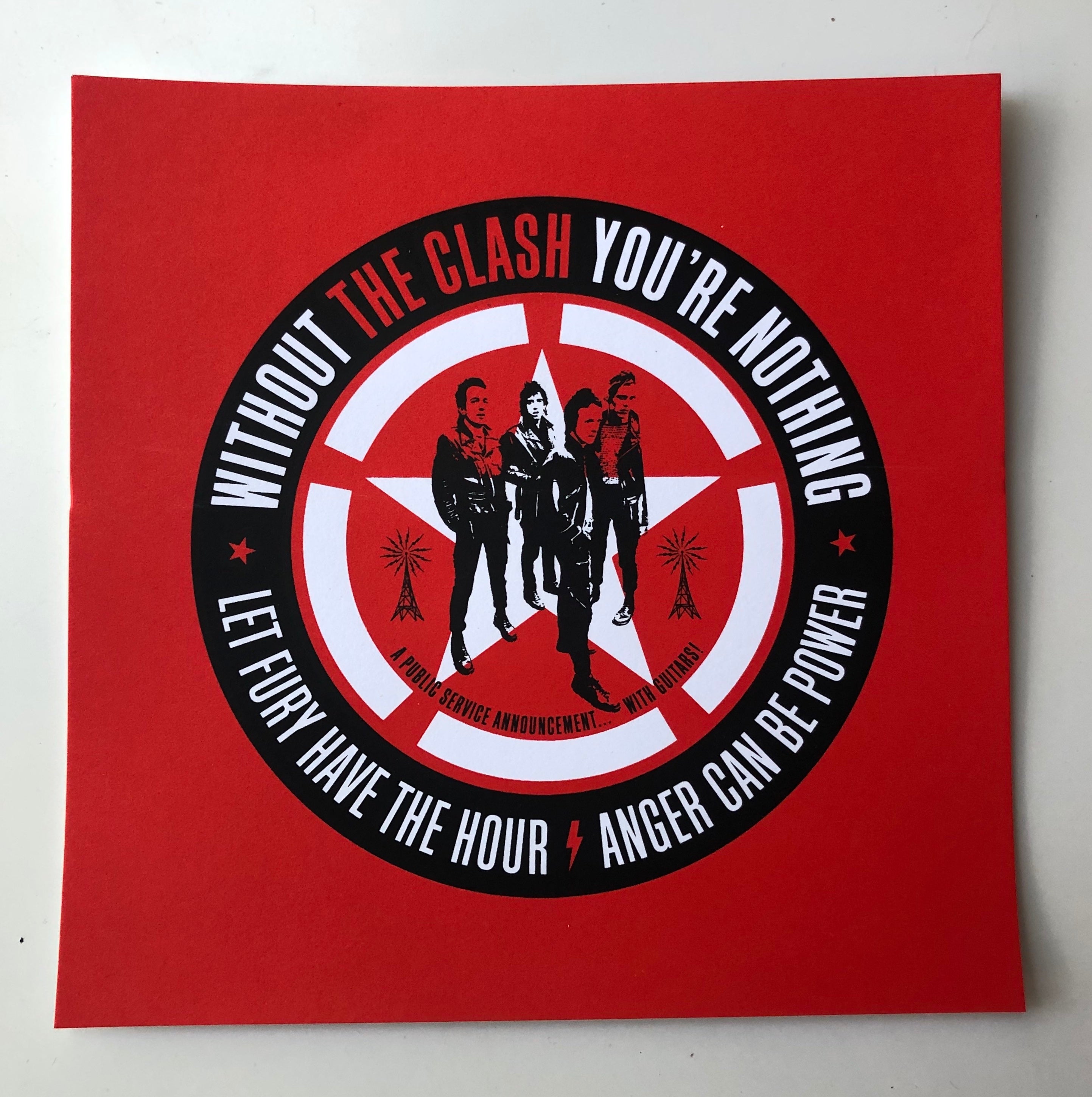 Stealworks "A Public Service Announcement - With Guitars!" Mini Print (2022)