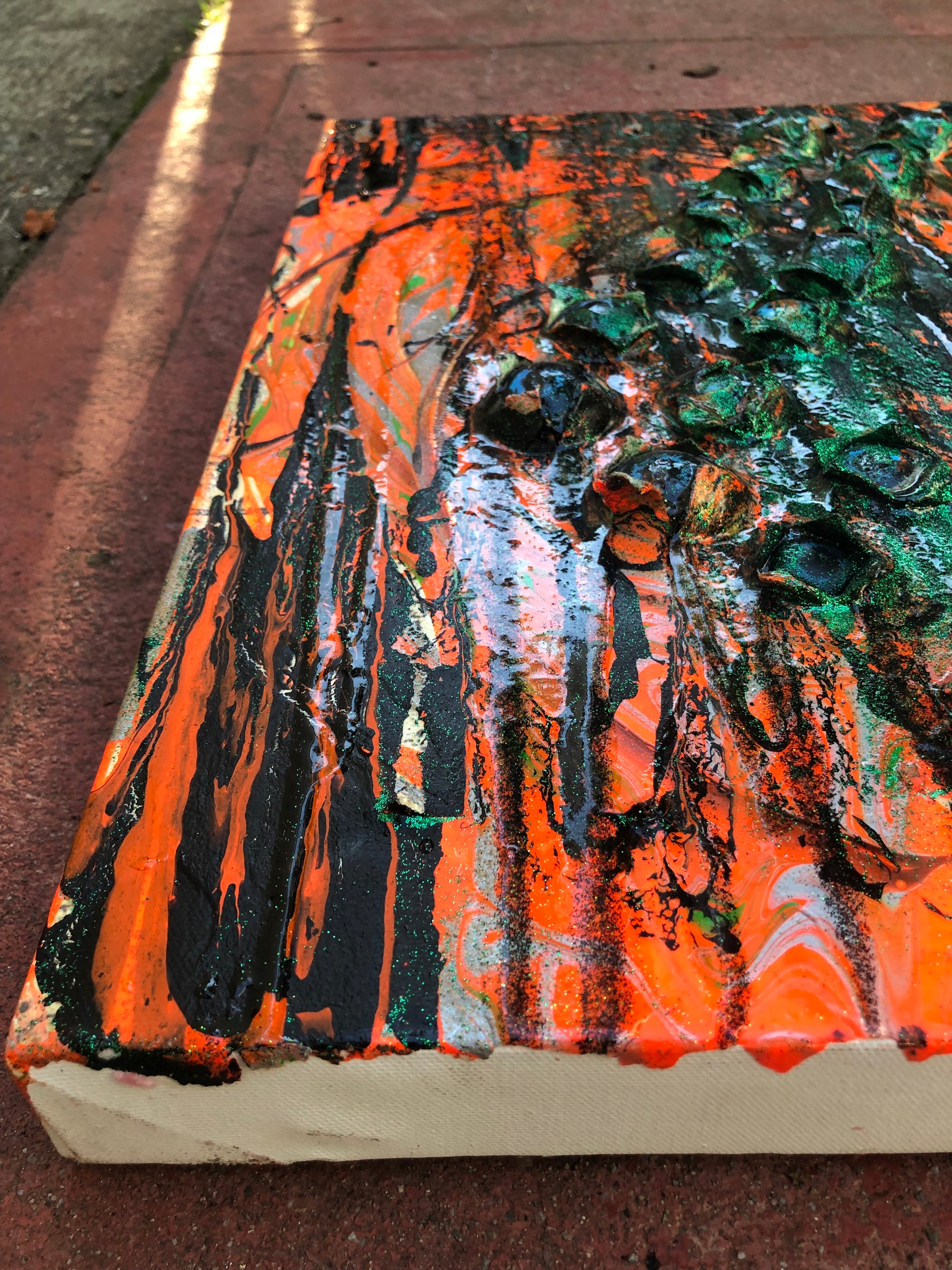 Monkey "Halloween: Green Eyed Monster" (2021)