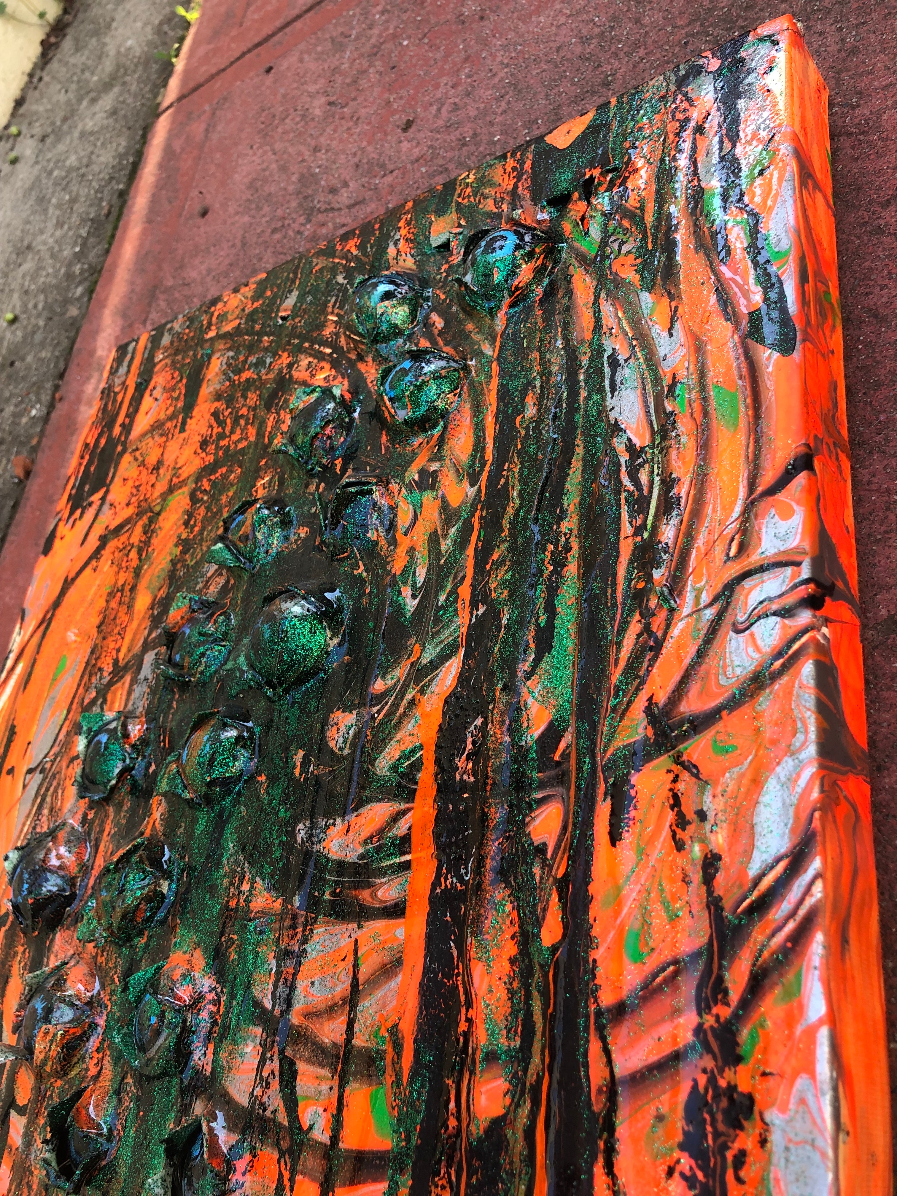 Monkey "Halloween: Green Eyed Monster" (2021)