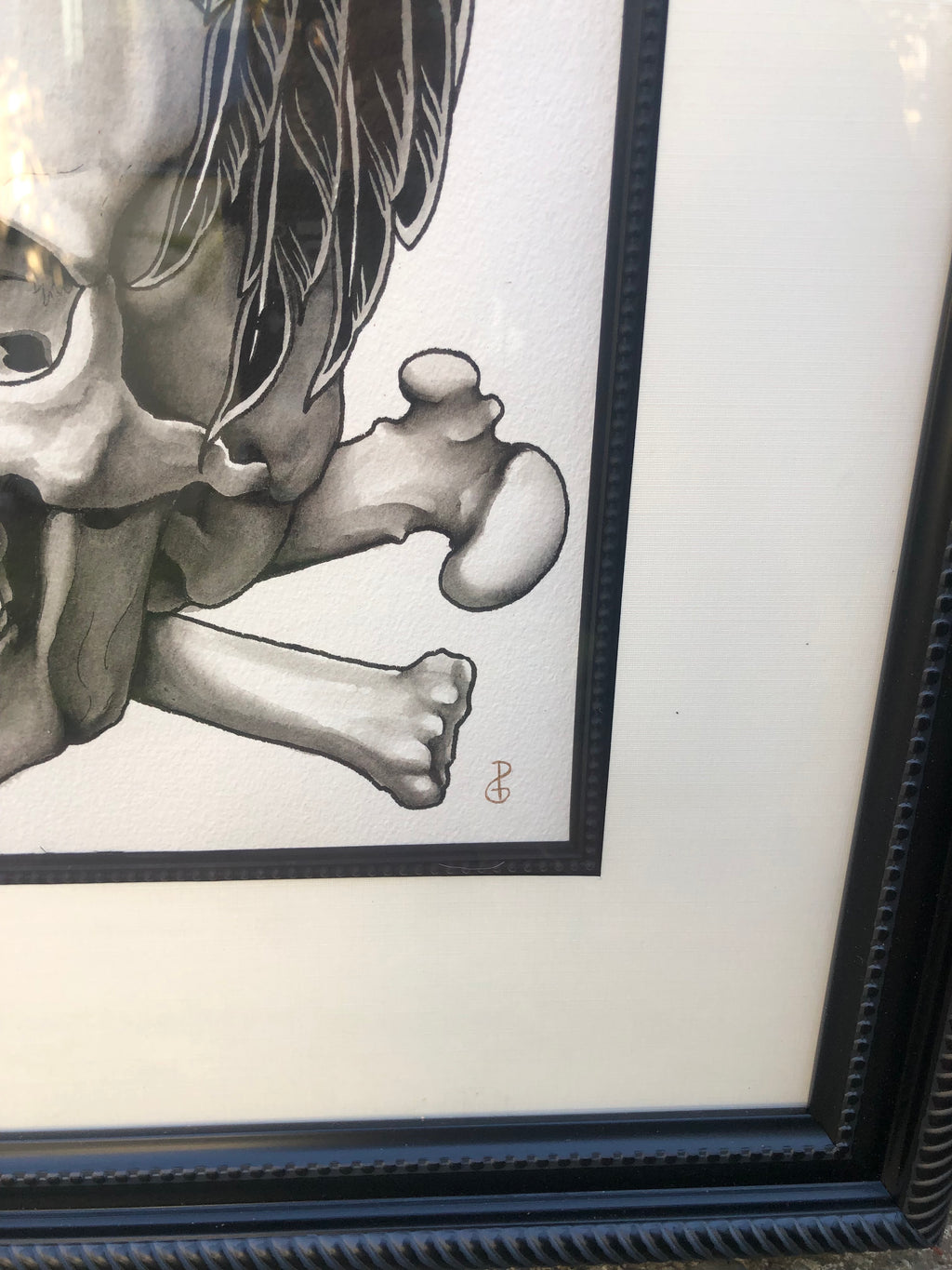 Phil Geck "Crow and Skull" (2021)