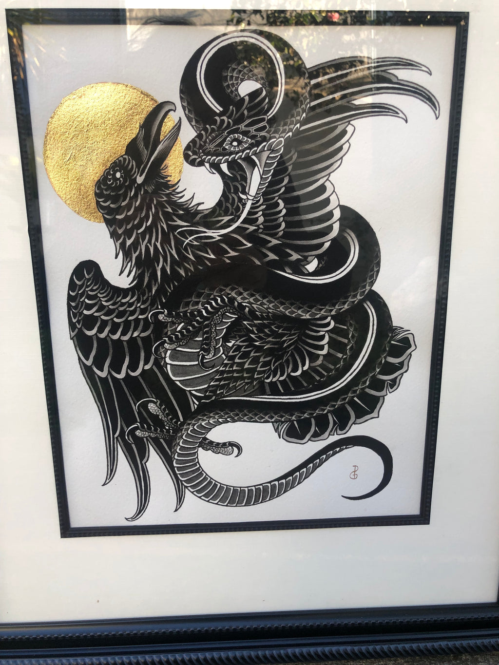 Phil Geck "Crow and Snake" (2021)