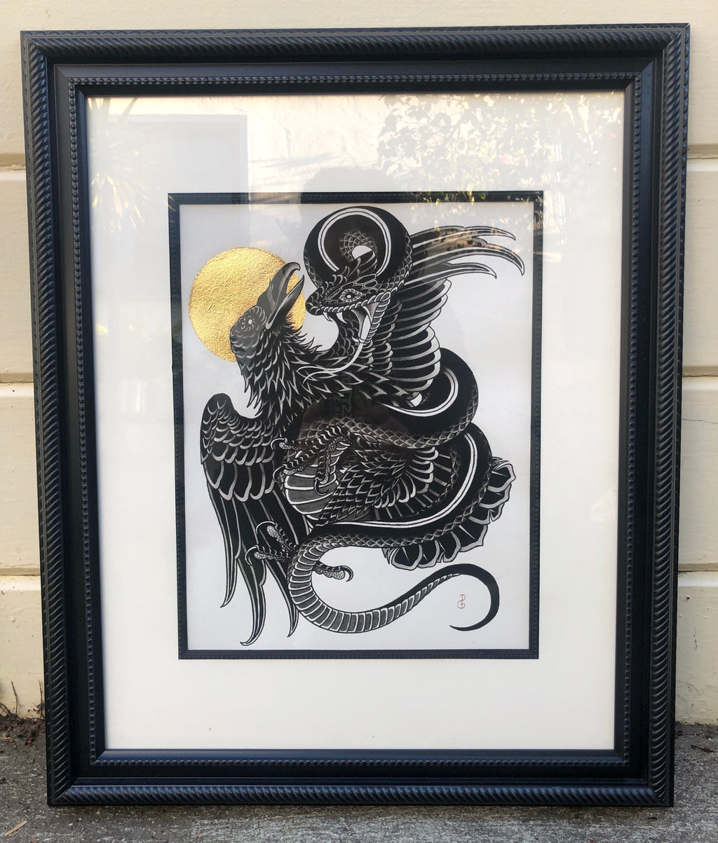 Phil Geck "Crow and Snake" (2021)