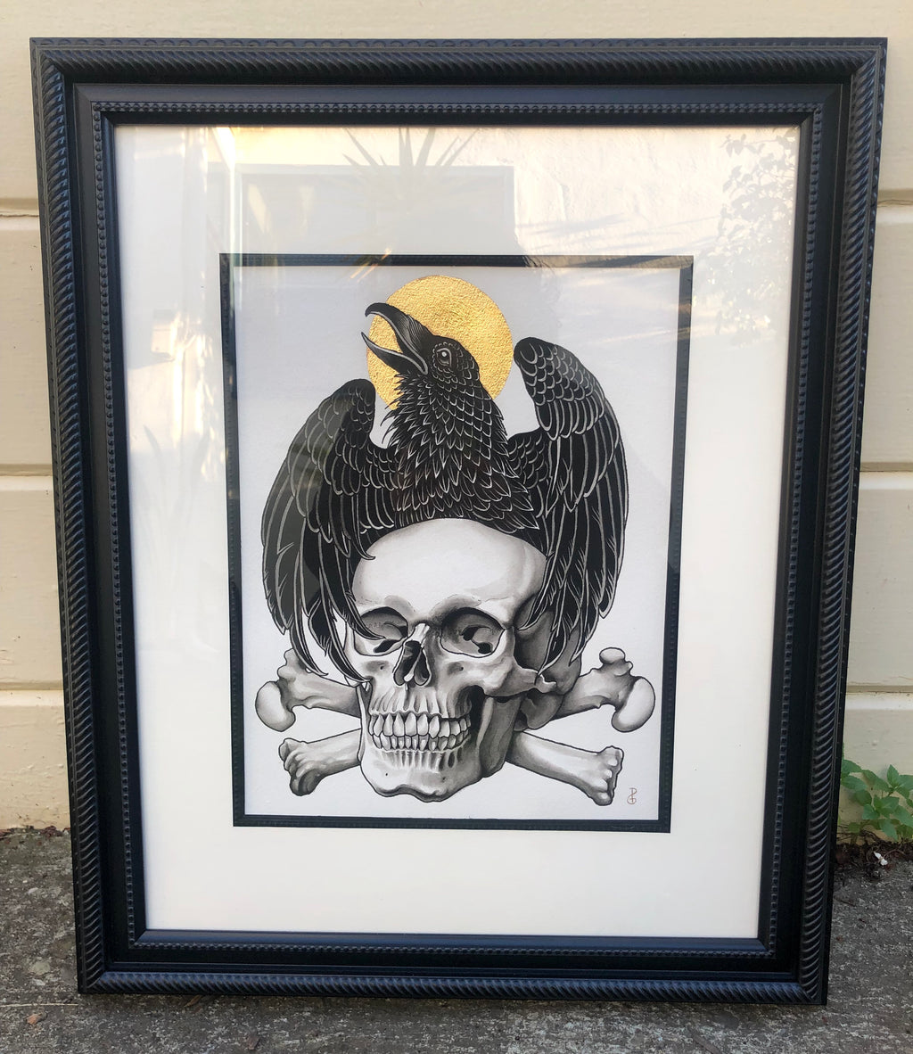 Phil Geck "Crow and Skull" (2021)