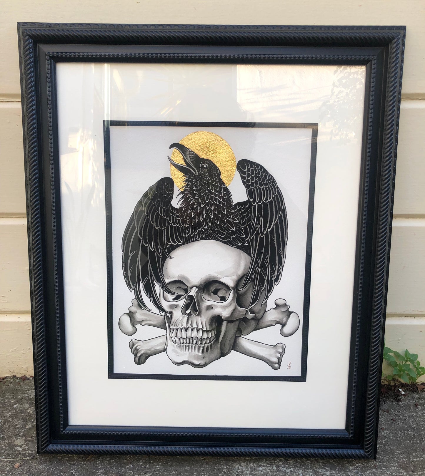 Phil Geck "Crow and Skull" (2021)